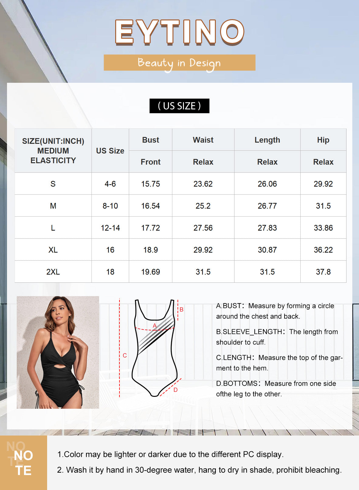 plus Size One Piece Swimsuit Women Ribbed Tummy Control High Cut One Piece Bathing Suit Sexy V Neck Criss Cross Monikini Blue XL