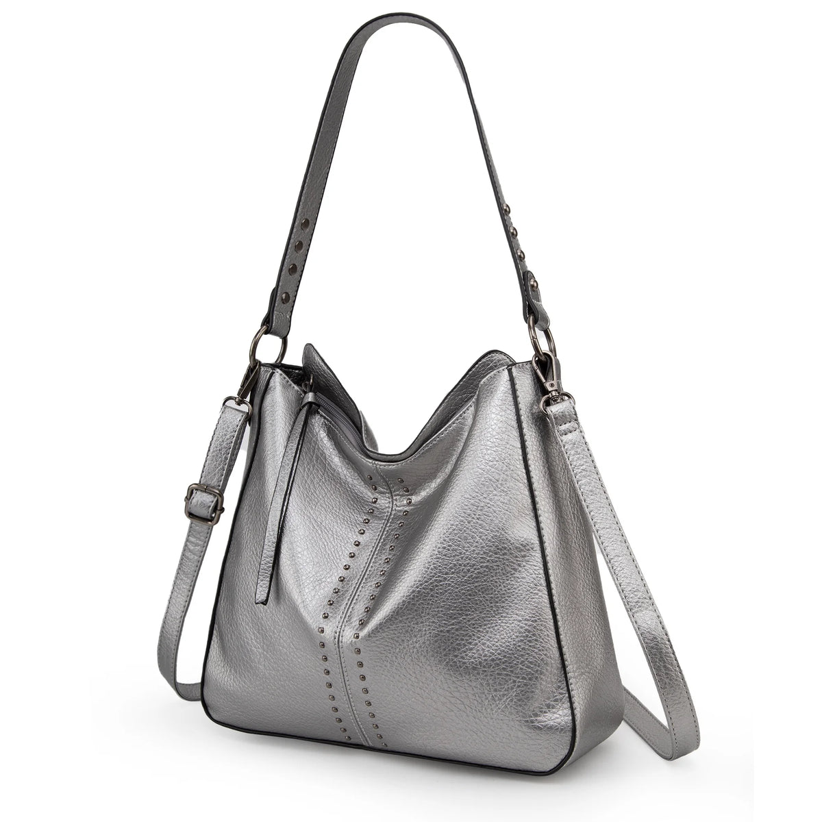 Hobo Bag for Women Crossbody Purse and Handbags Ladies Chic Shoulder Bags, Red