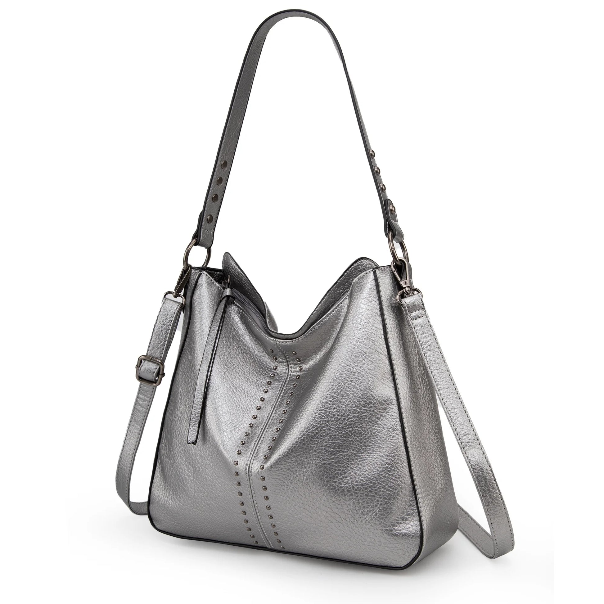 Hobo Bag for Women Crossbody Purse and Handbags Ladies Chic Shoulder Bags, Red