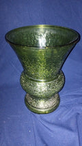 Vintage Green Textured Vase , E.O. Napco of Cleveland, Large