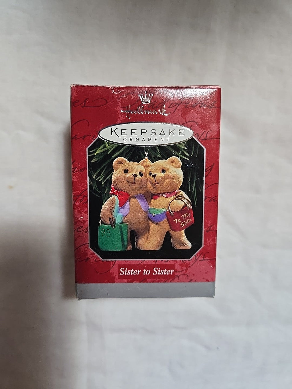 Hallmark 1998 Keepsake Ornament Sister to Sister