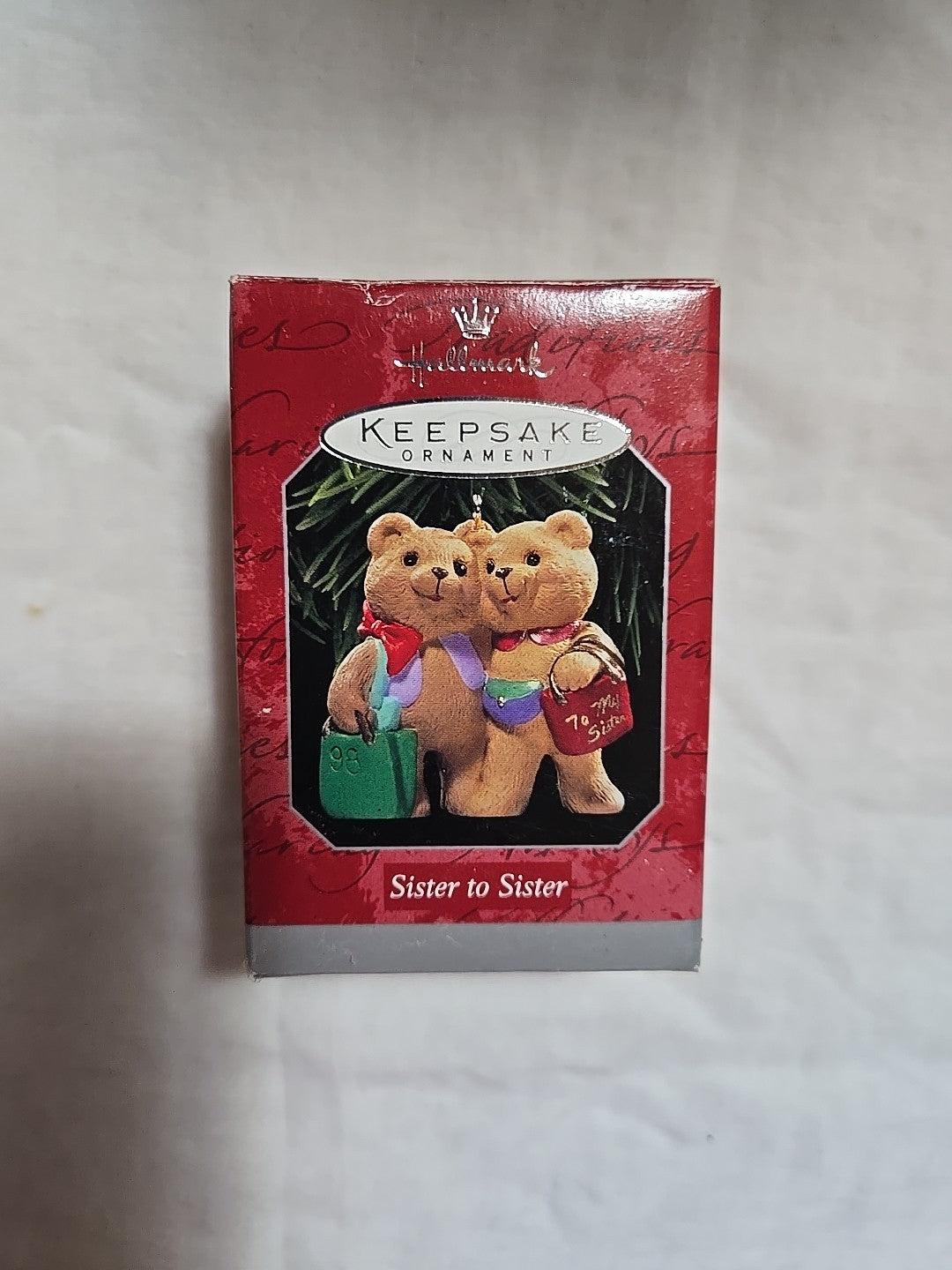 Hallmark 1998 Keepsake Ornament Sister to Sister