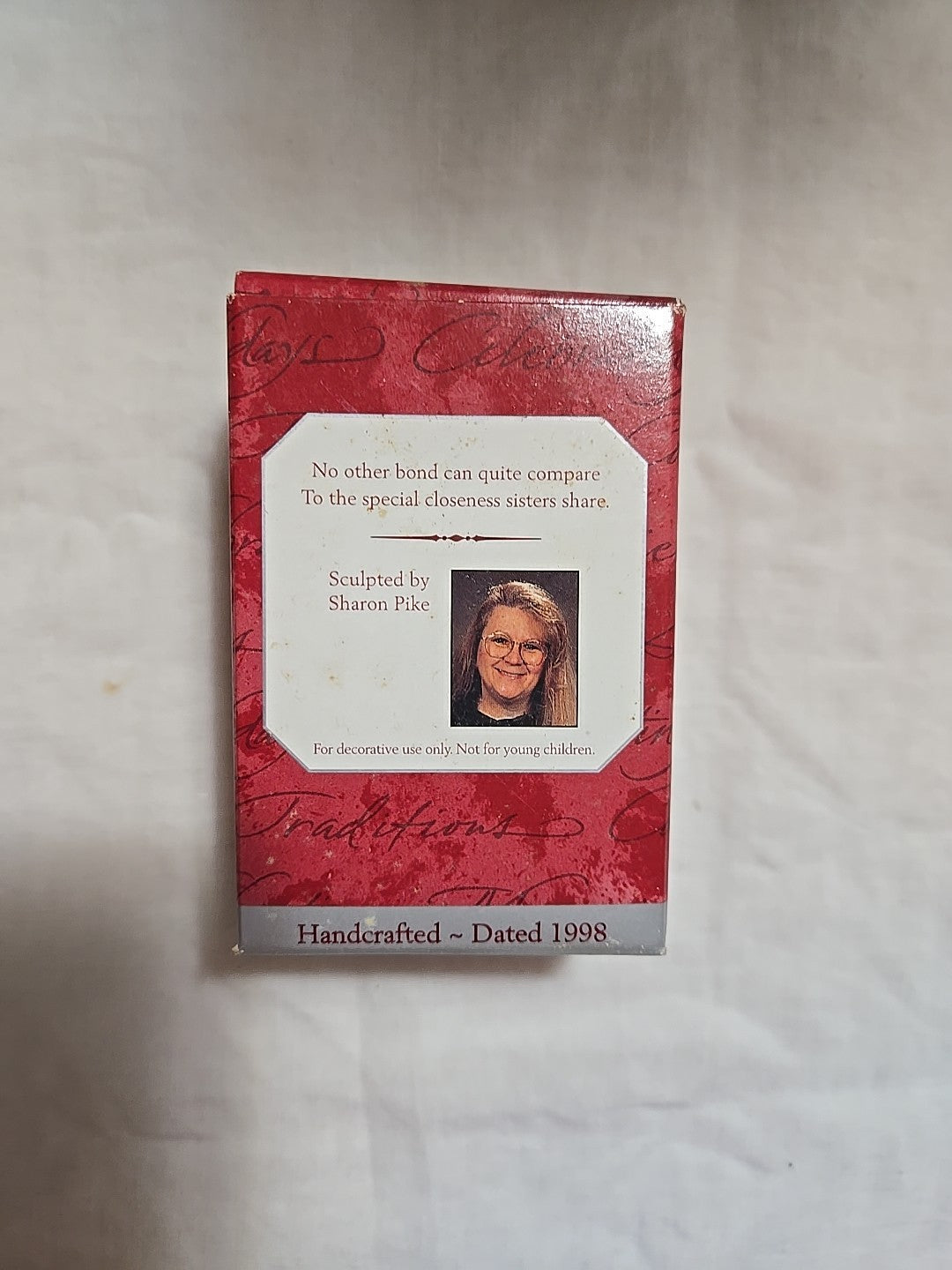 Hallmark 1998 Keepsake Ornament Sister to Sister
