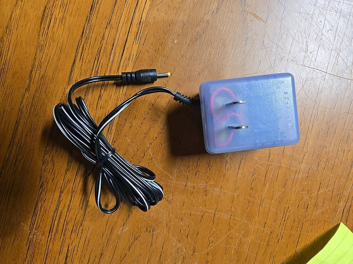 Game Boy Color Power Supply Adapter Tested Purple