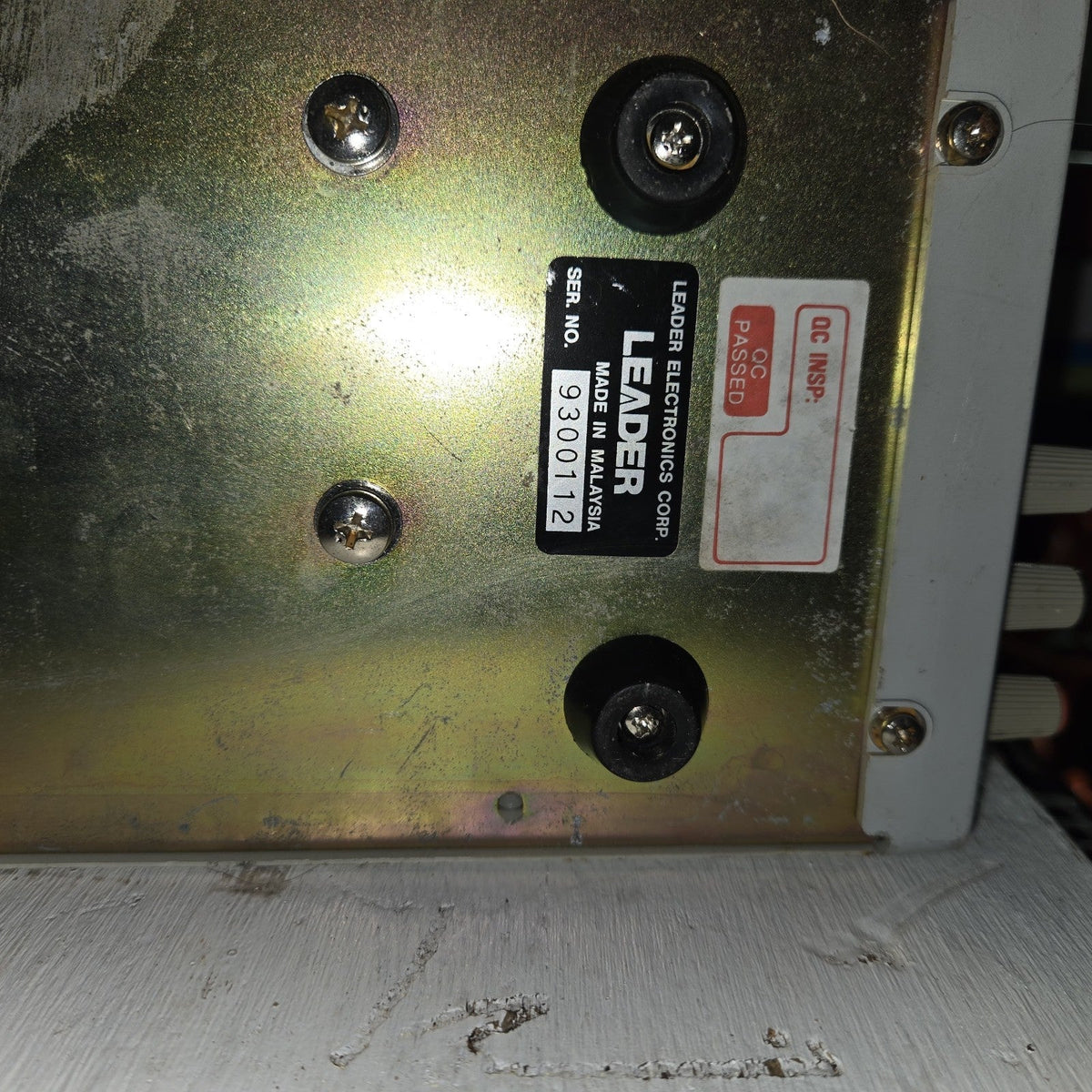 Leader 730-3D Regulated DC Power Supply (30V, 3A)