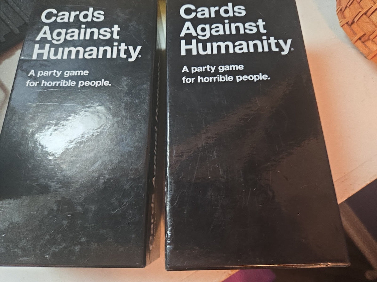 2 DECKS of Cards Against Humanity Playing Cards
