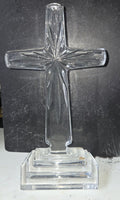 Studio Crystal By Studio Silversmiths Standing Cross 9.5 “ (LO)