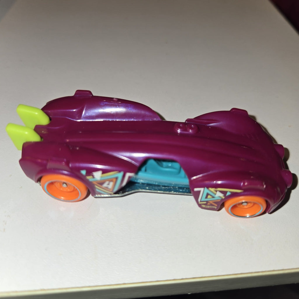 Hot Wheels 2018 Purple Side Kick Made in Indonesia MJ, 1, NL FYB35 Rare  Loose