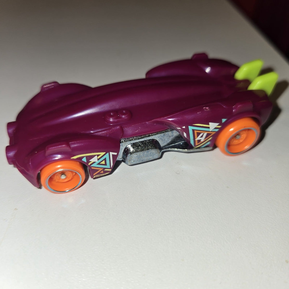 Hot Wheels 2018 Purple Side Kick Made in Indonesia MJ, 1, NL FYB35 Rare  Loose