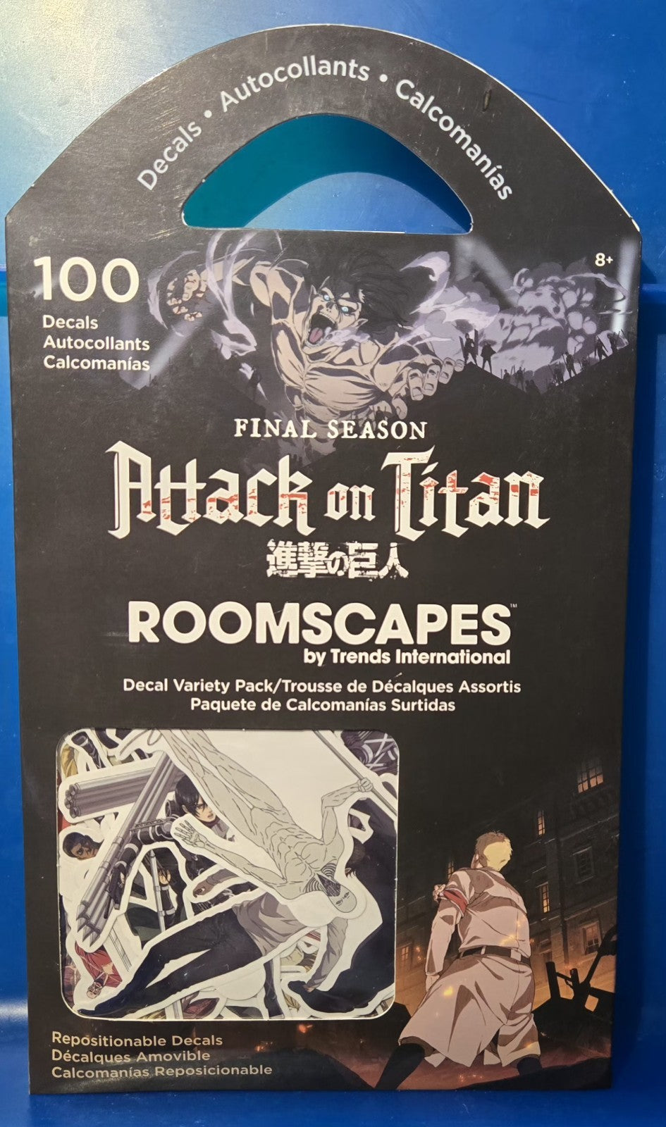Attack on Titan Decal Variety Pack (100-Pack) – Sealed