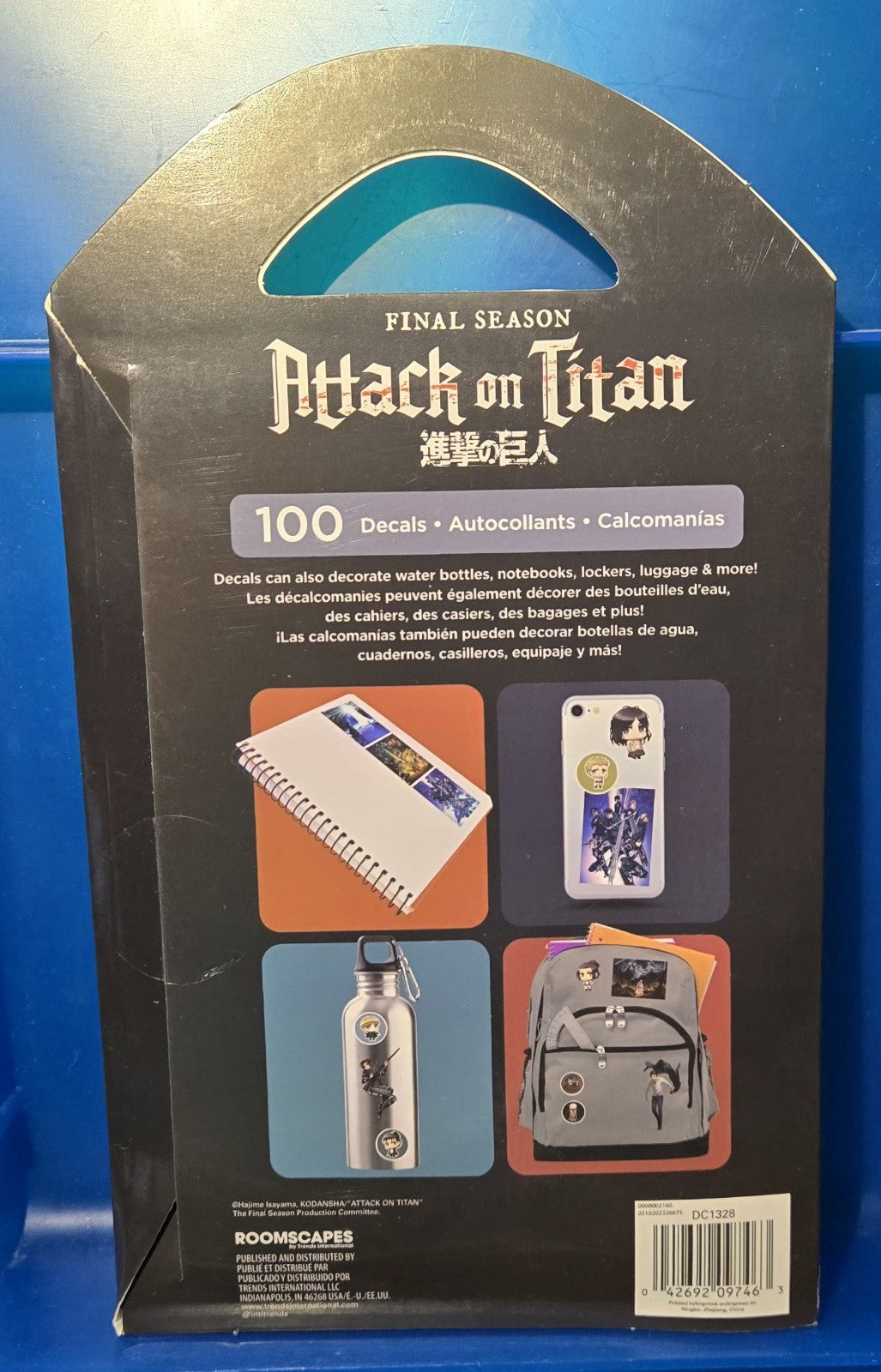Attack on Titan Decal Variety Pack (100-Pack) – Sealed