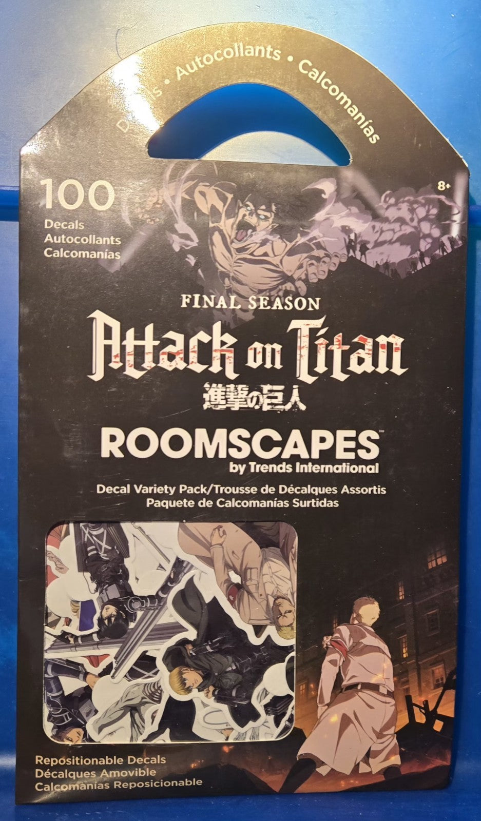 Attack on Titan Decal Variety Pack (100-Pack) – Sealed