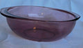 Vintage Glass Pyrex 024 Cranberry / Light Purple Amethyst 2 Qt Bowl