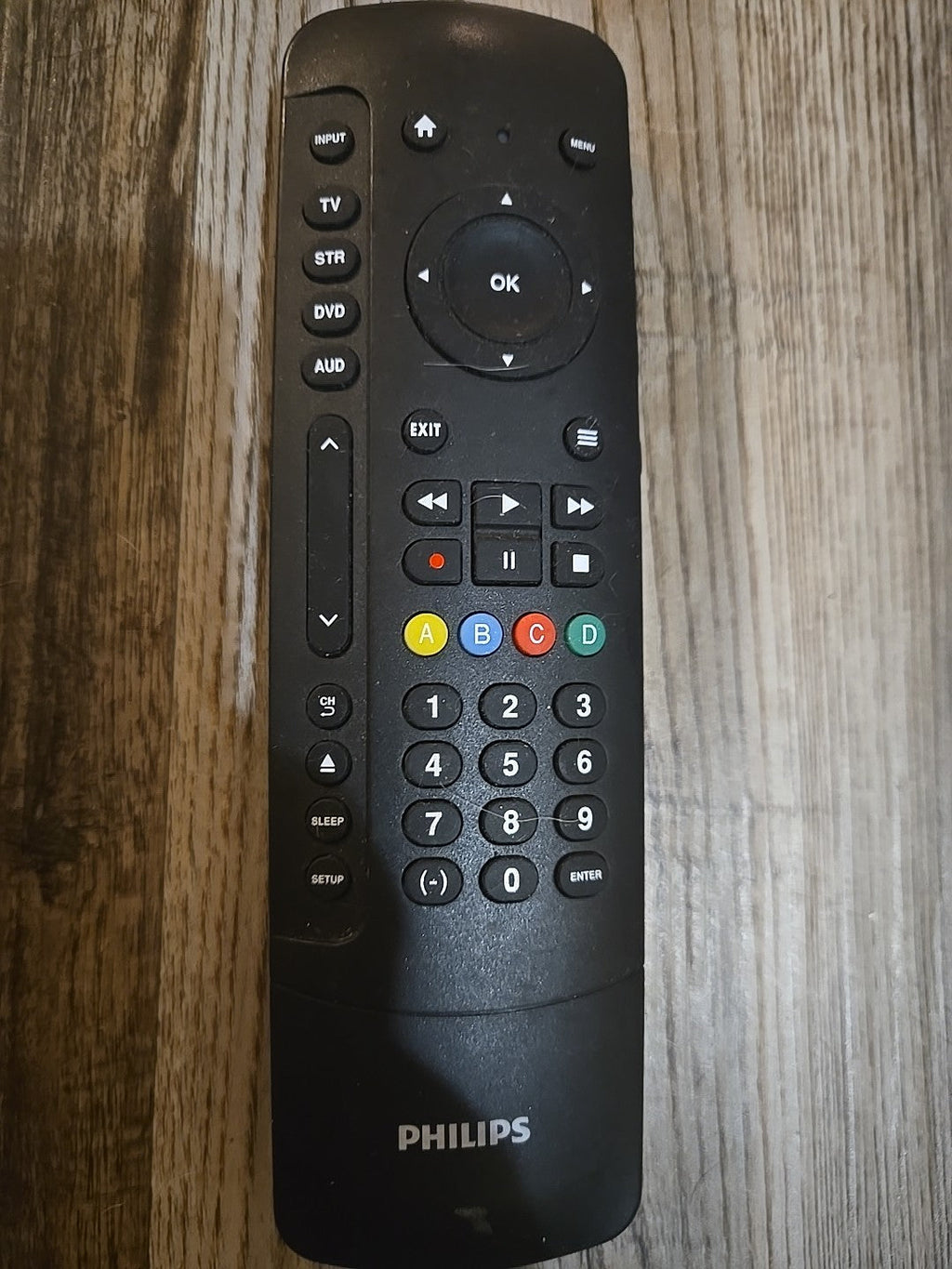 Philips 4 Device Universal TV Remote Companion ONLY for Roku SRP2024R/27