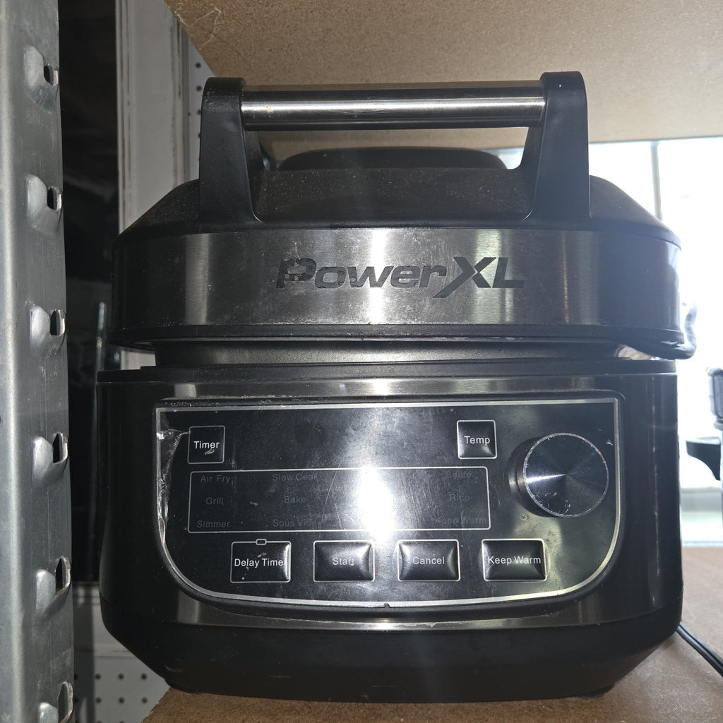 Power Brand XL 6 quart Air Fryer combination 12 in 1 model MFC-AF-6 Stainless