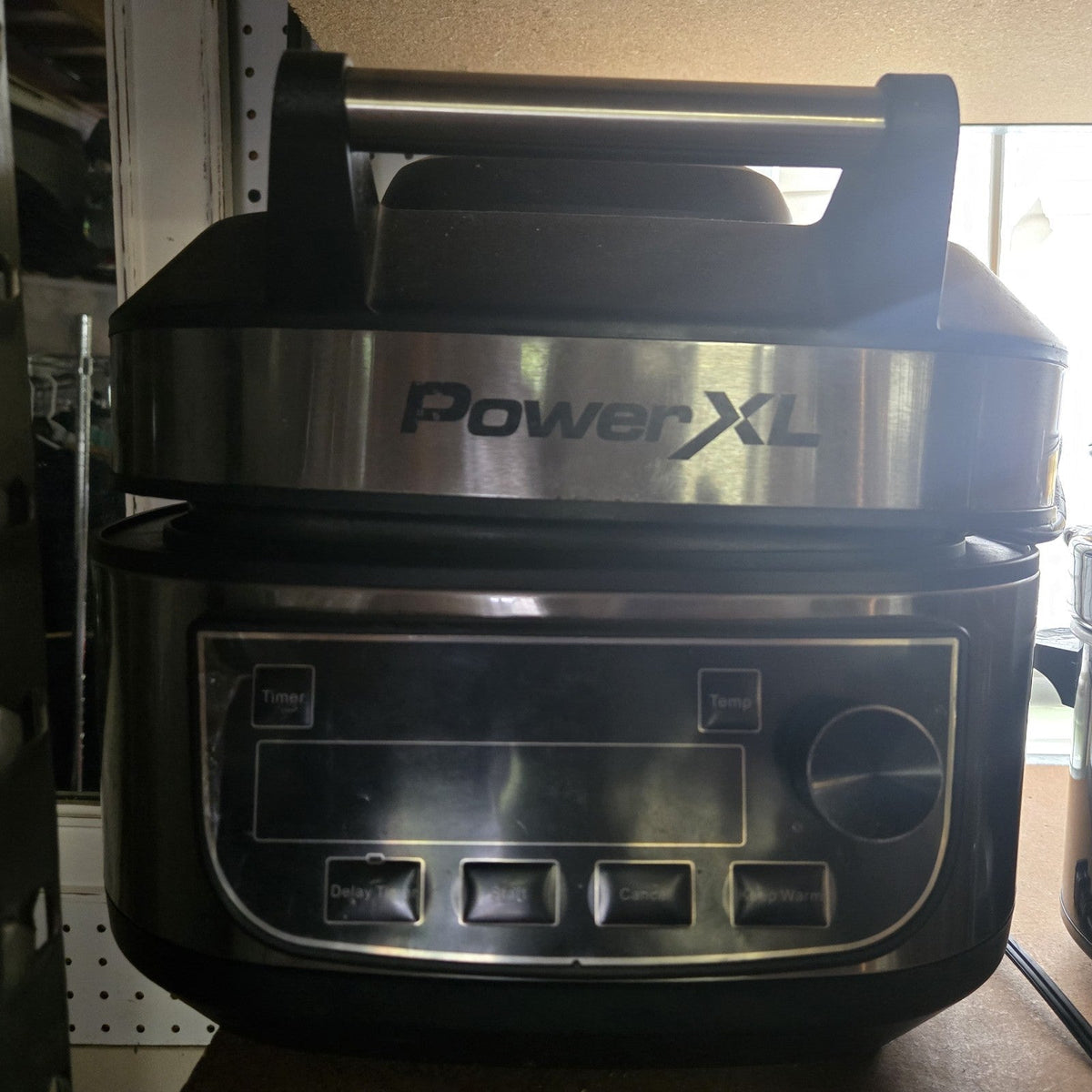 Power Brand XL 6 quart Air Fryer combination 12 in 1 model MFC-AF-6 Stainless