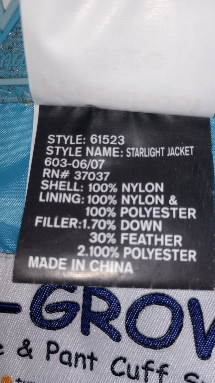 Obermeyer Kids Ski Jacket Sz 5 w/ I-Grow system