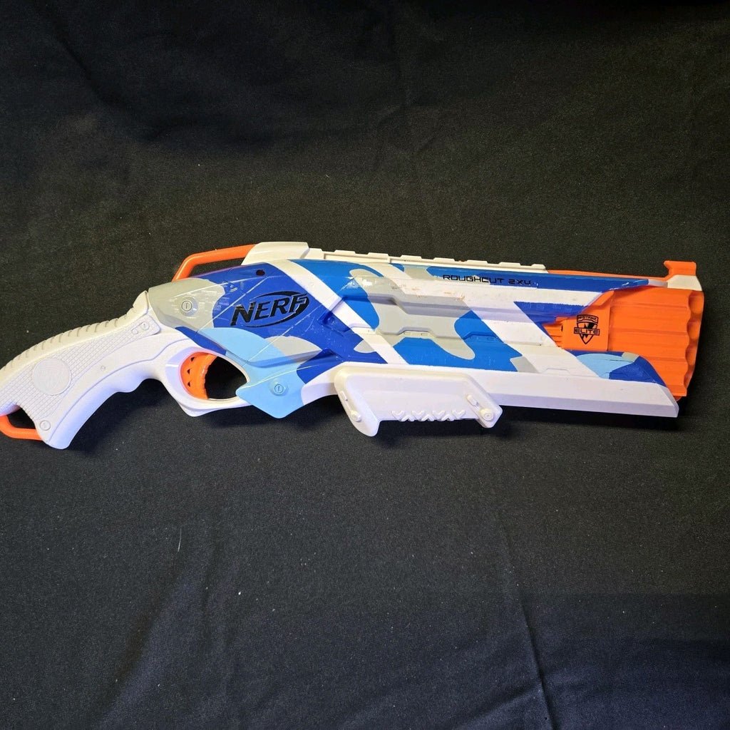 Nerf N-Strike Elite STRYFE Blue Battle Camo LASTER Tested WORKS