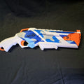 Nerf N-Strike Elite STRYFE Blue Battle Camo LASTER Tested WORKS