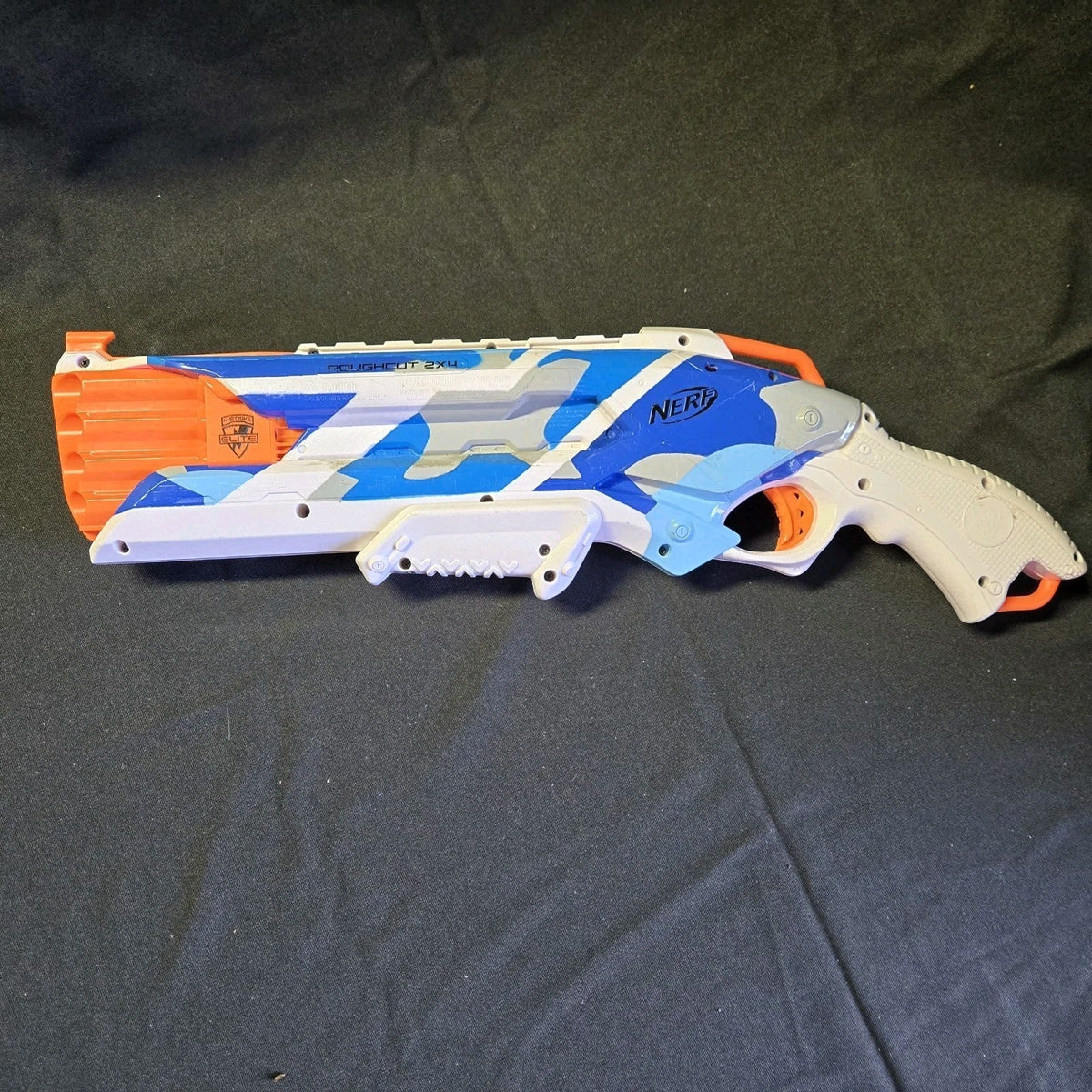 Nerf N-Strike Elite STRYFE Blue Battle Camo LASTER Tested WORKS