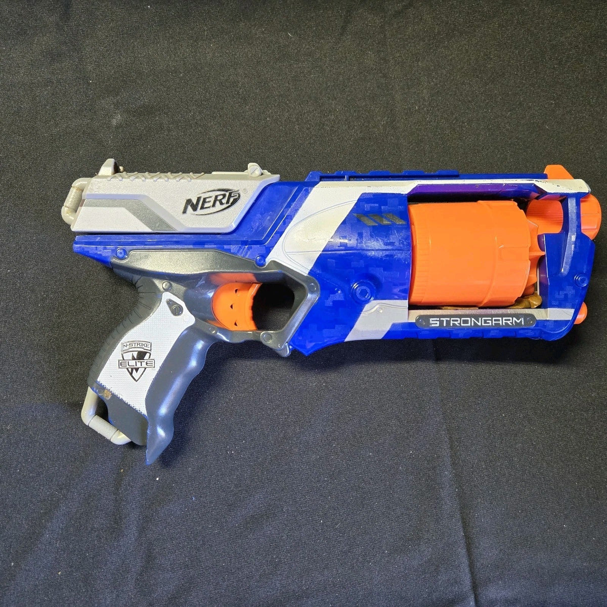 Nerf N-Strike Elite STRYFE Blue Battle Camo LASTER Tested WORKS