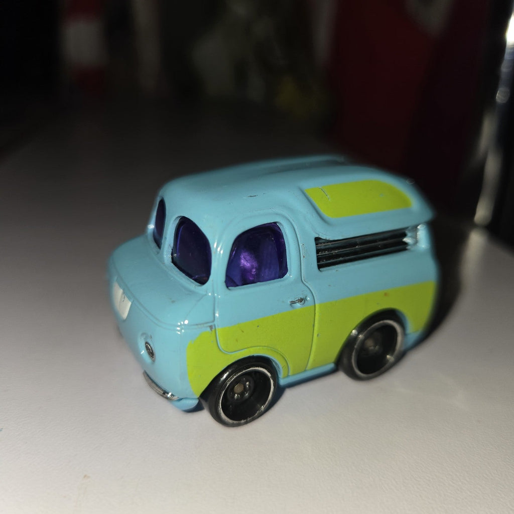 2020 HOT WHEELS DISNEY PIXAR TOY STORY BUNNY 1:64 DIECAST 2" VAN GREEN & CHROME