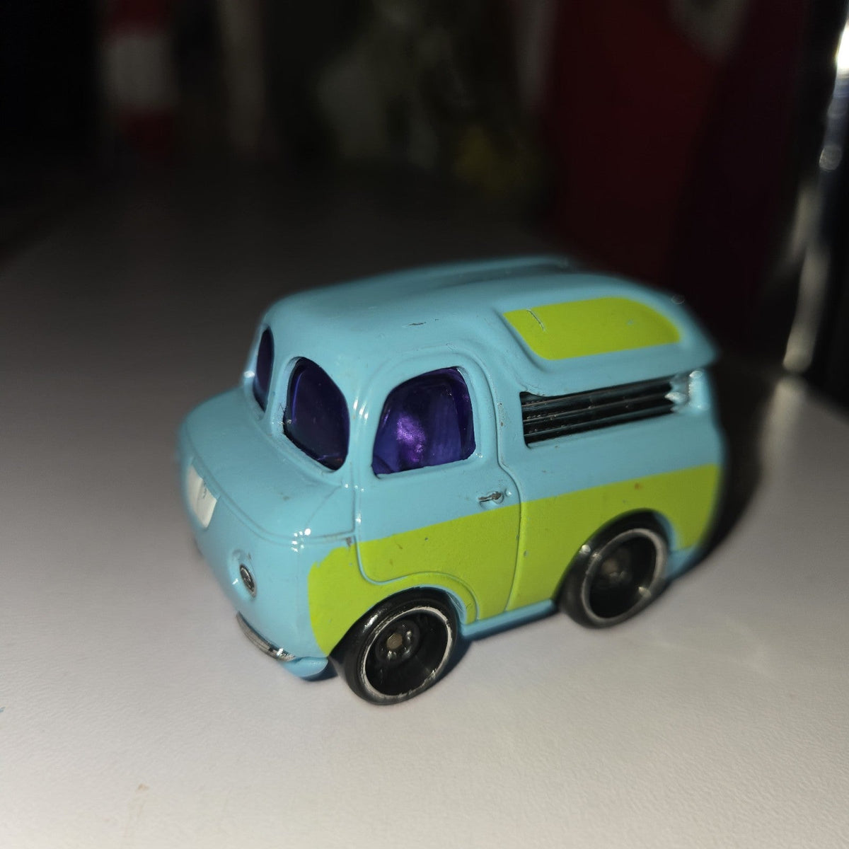 2020 HOT WHEELS DISNEY PIXAR TOY STORY BUNNY 1:64 DIECAST 2" VAN GREEN & CHROME