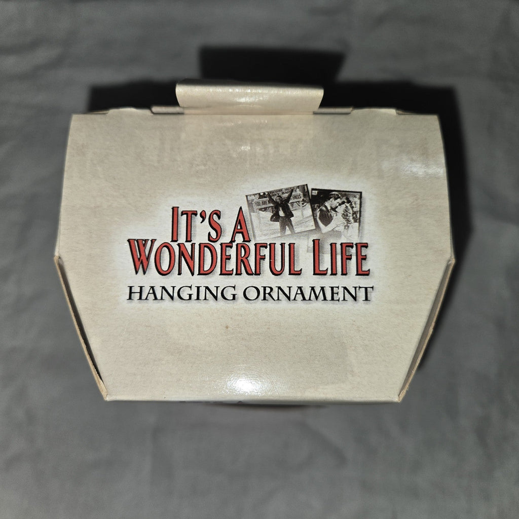 It's A Wonderful Life Vintage Tv Movie Scene Hanging Ornament 2003 Enesco