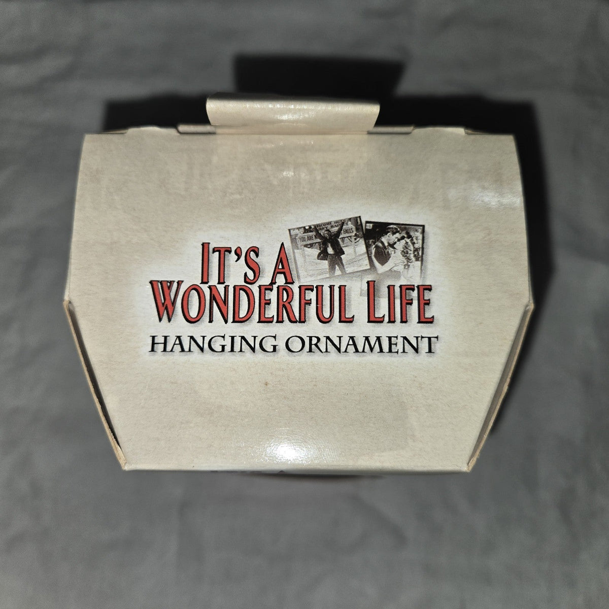It's A Wonderful Life Vintage Tv Movie Scene Hanging Ornament 2003 Enesco