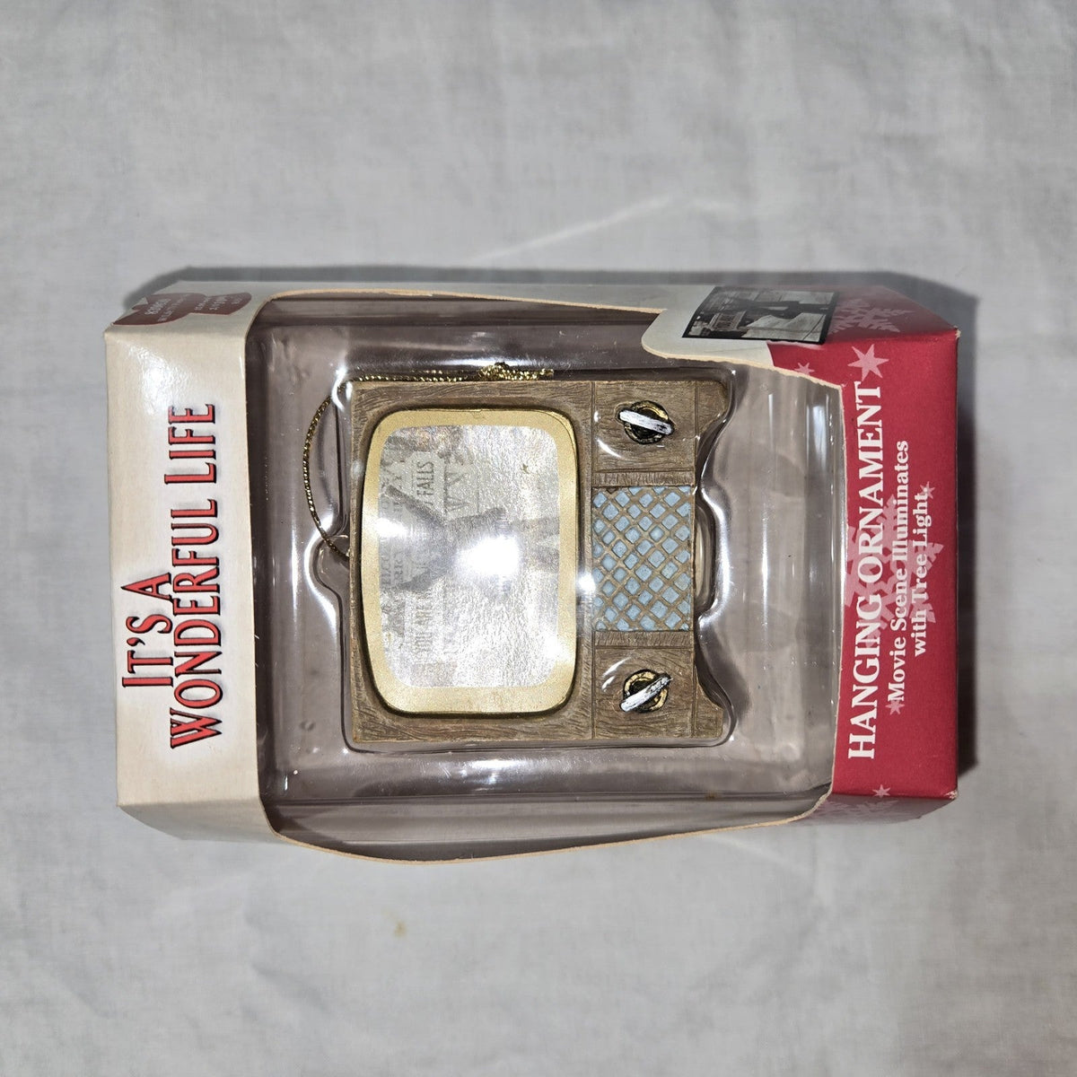It's A Wonderful Life Vintage Tv Movie Scene Hanging Ornament 2003 Enesco