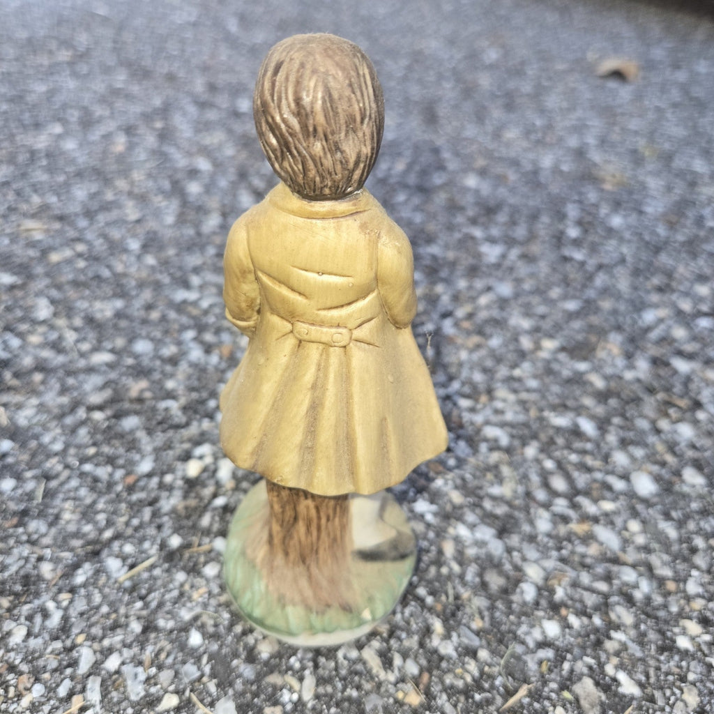 VTG Bisque Colonial Boy Figurine Occupied Japan 5"