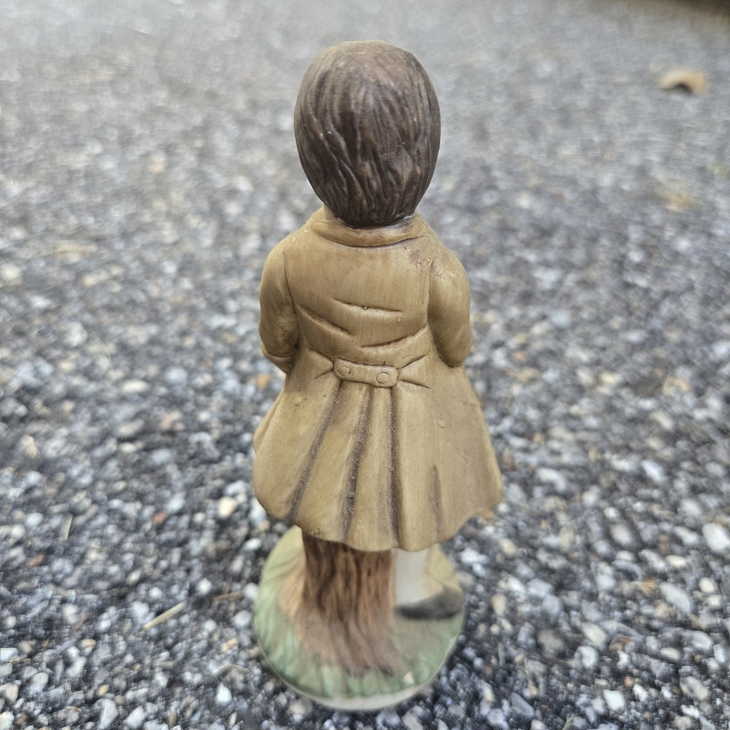 VTG Bisque Colonial Boy Figurine Occupied Japan 5"