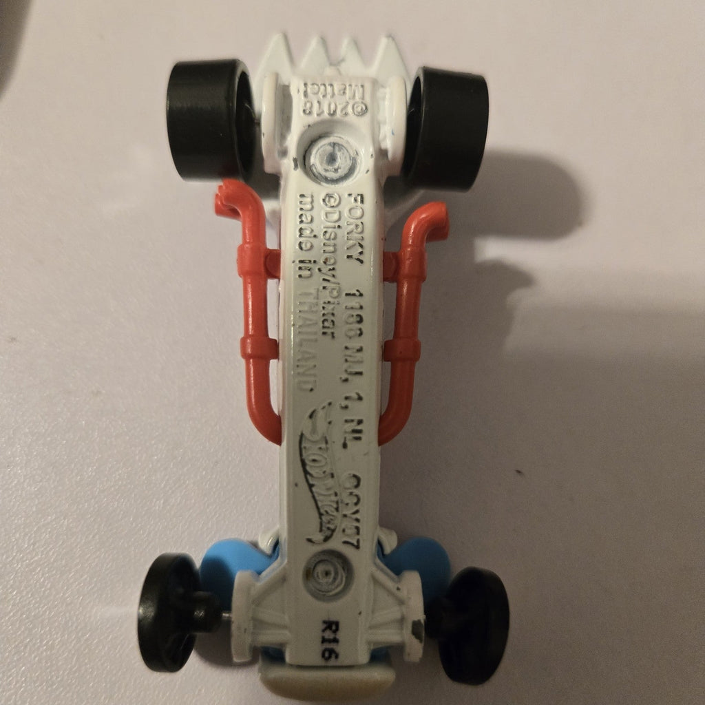 2018 Hot Wheels Disney Pixar Toy Story #4 Forky Dragster Car Loose EUC