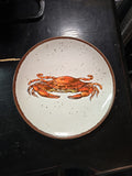 Vintage New Orleans Salad Plates Plate Crab Design