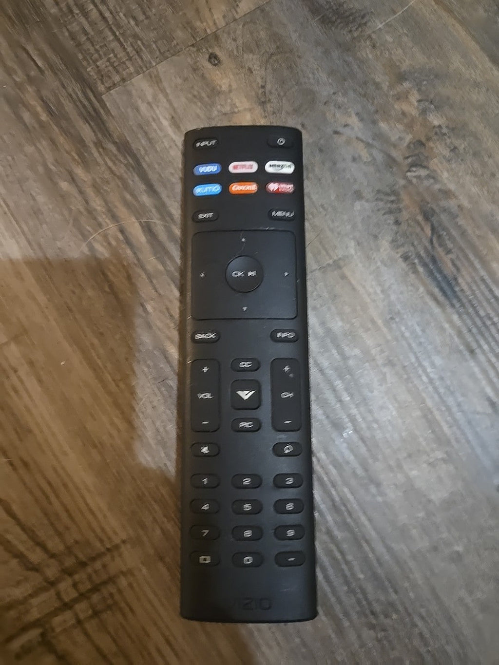Genuine Vizio XRT136 4K UHD Smart TV Remote Control with App Shortcuts (USED)