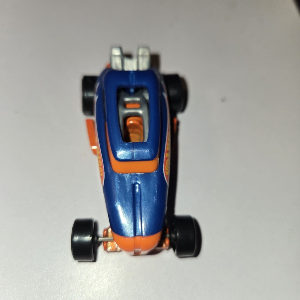 Hot Wheels 2013 Netflix Let's Series Race Rip Rod Blue 1:64 Diecast Car Loose