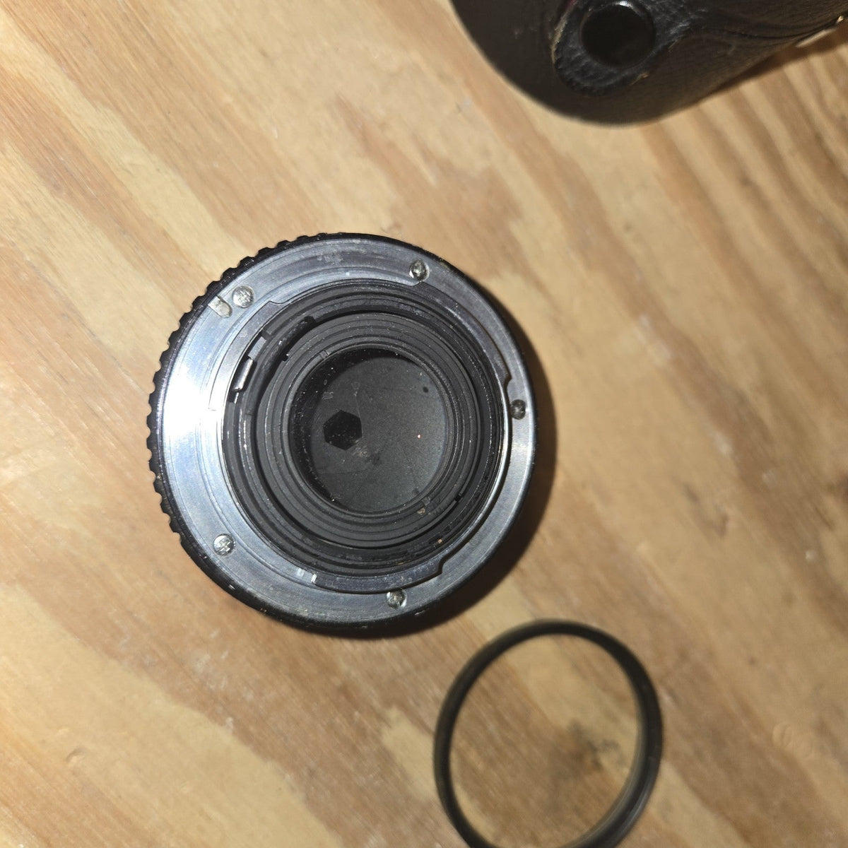 Asahi Pentax Super-Takumar 50mm f/1.7 Lens w/ Case Vintage