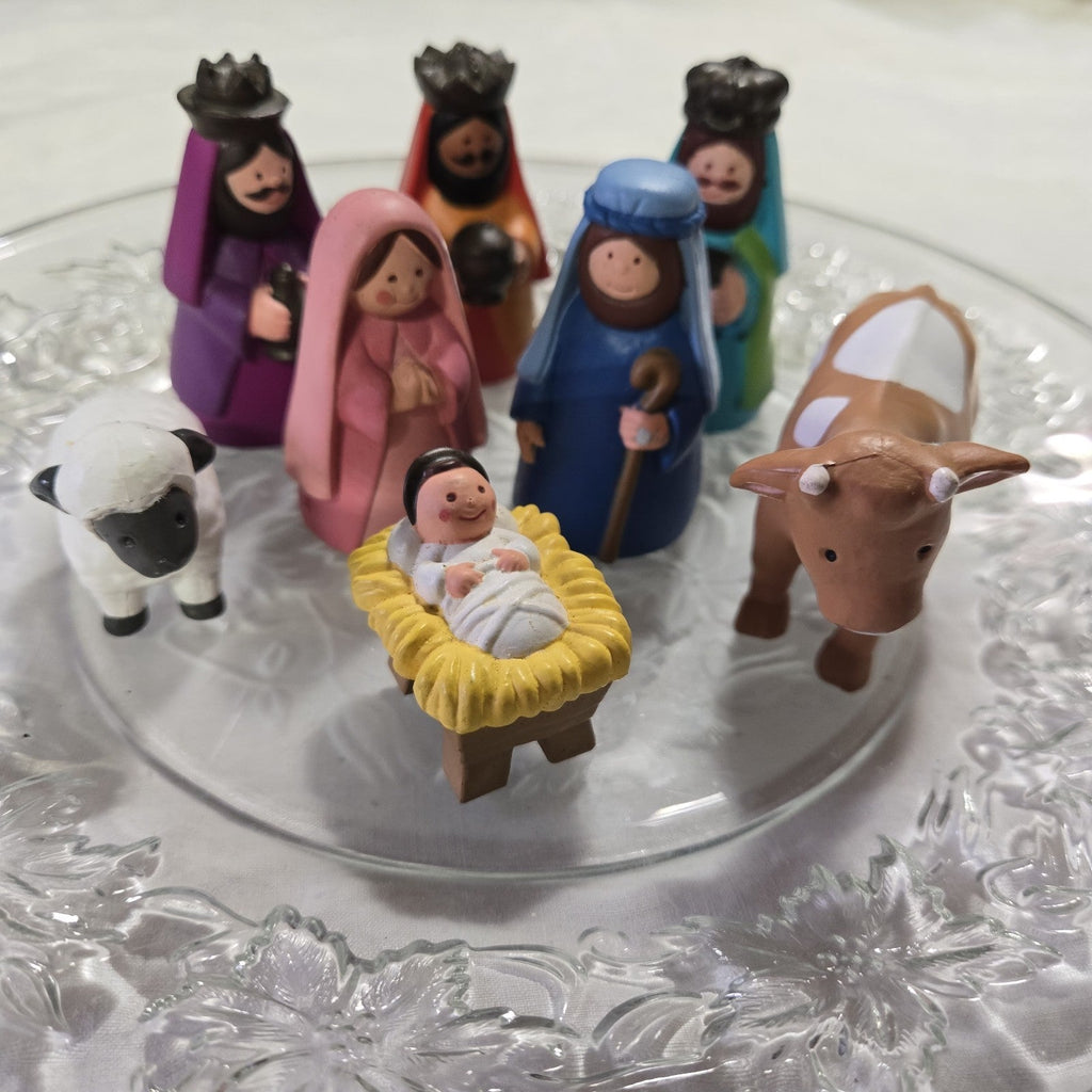 AVON My First Christmas Story NATIVITY Collection Vintage 1993 Complete Kids