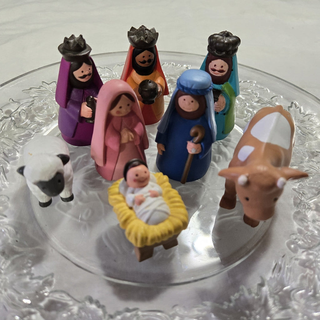 AVON My First Christmas Story NATIVITY Collection Vintage 1993 Complete Kids
