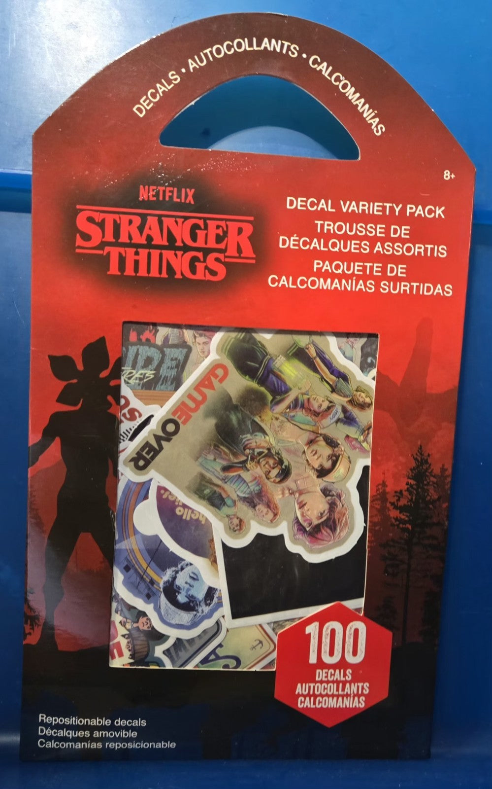 Sandy Lion Stranger Things Eleven 100 Repositionable Decal Variety Pack DC1320
