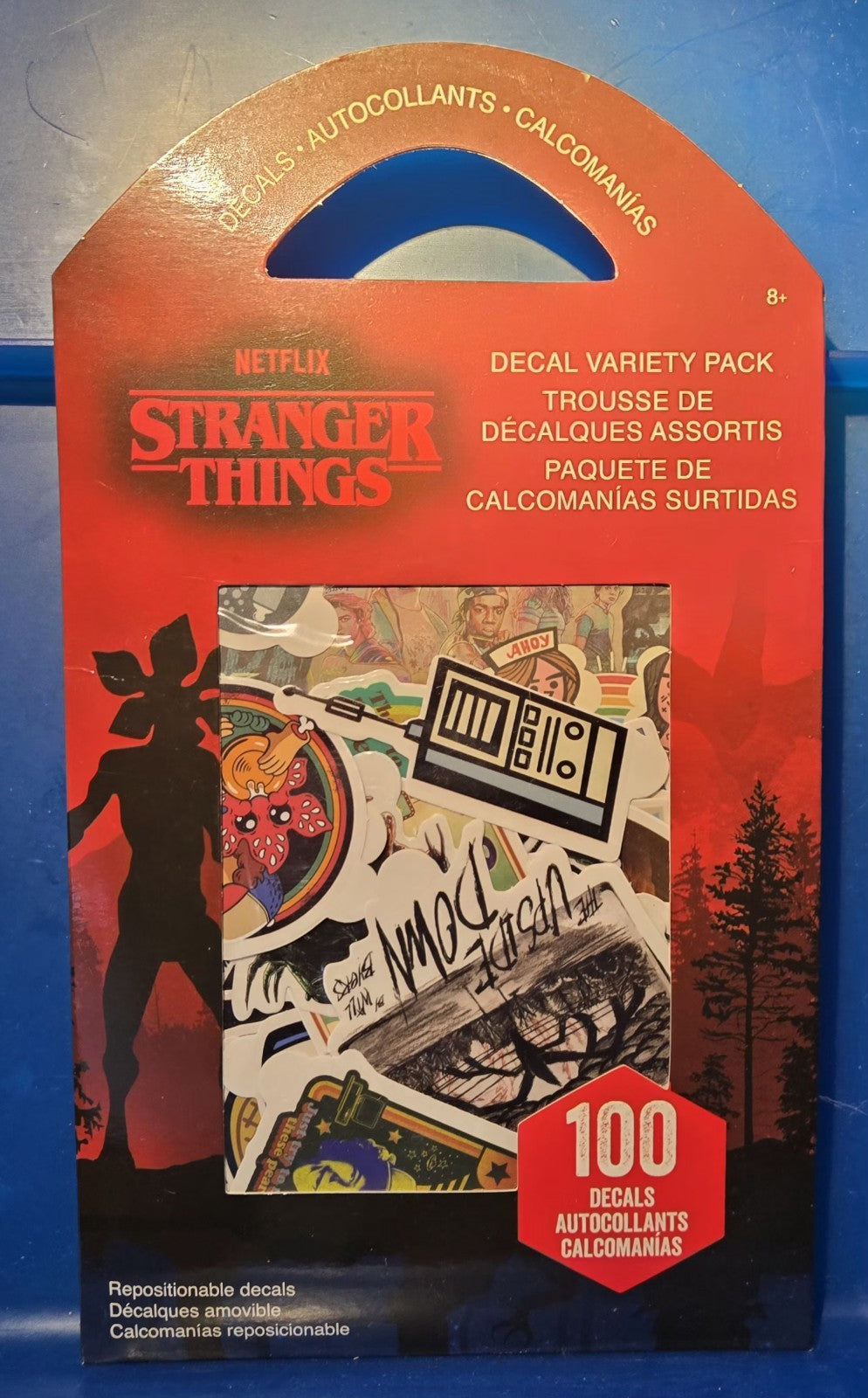 Sandy Lion Stranger Things Eleven 100 Repositionable Decal Variety Pack DC1320