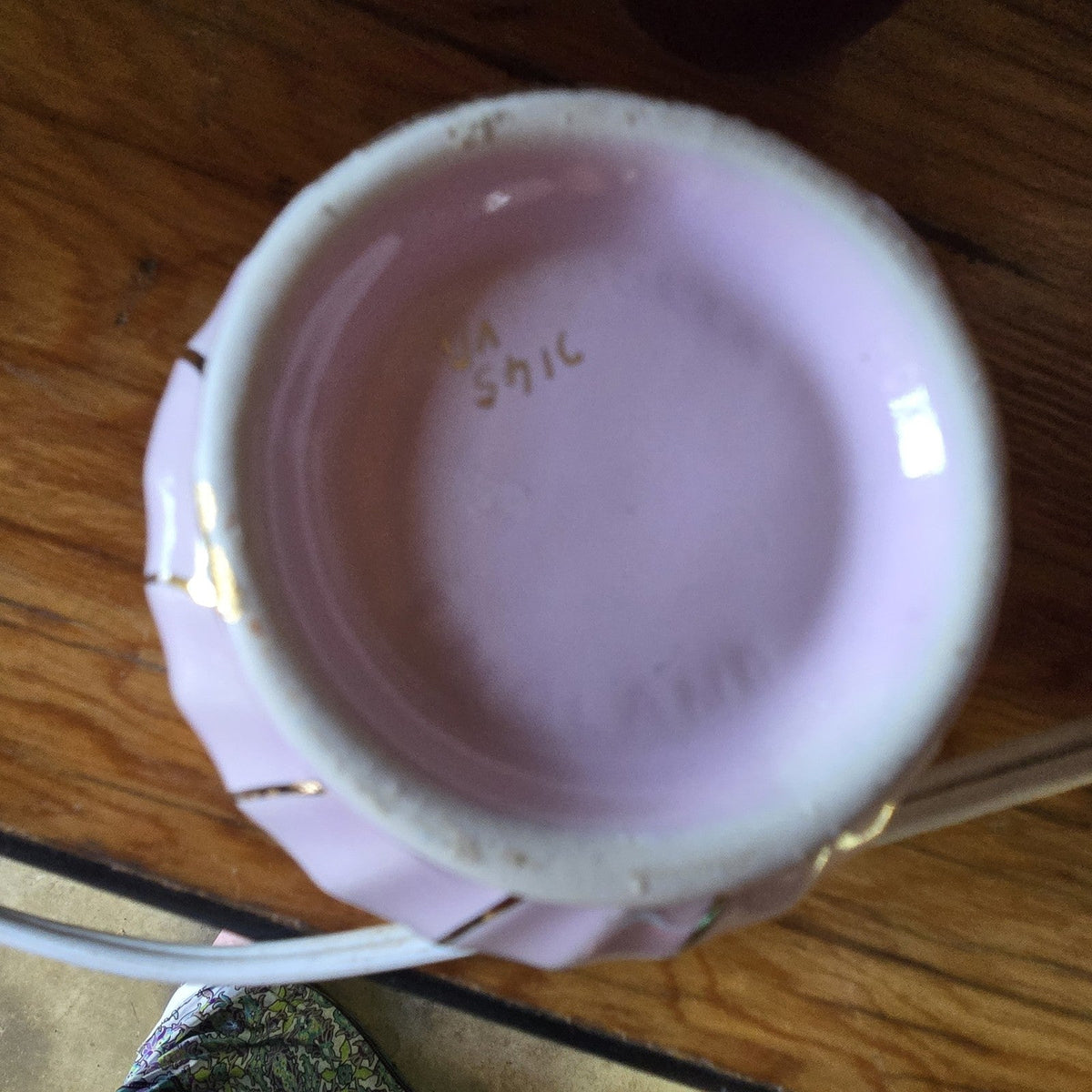3 Inch Pink With Gold Accents Bud Vase Or Trinket Bowl