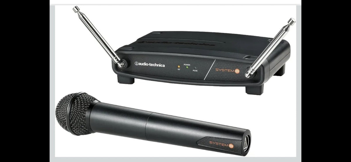 AUDIO-TECHNICA SYSTEM 8 2 PIECE WIRELESS VHF SYSTEM