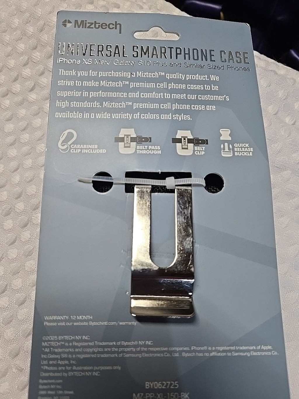 New Universal Cell Phone Case For Belt + Carabiner Clip - iPhoneXSMax/GalaxyS1P