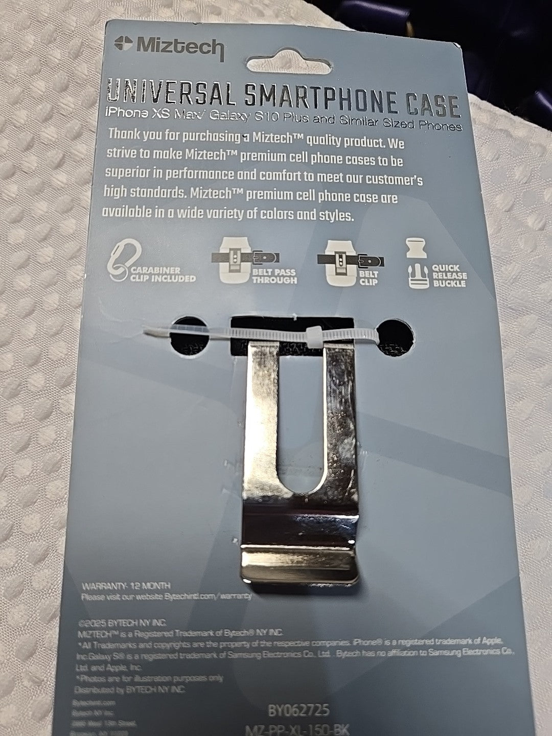 New Universal Cell Phone Case For Belt + Carabiner Clip - iPhoneXSMax/GalaxyS1P
