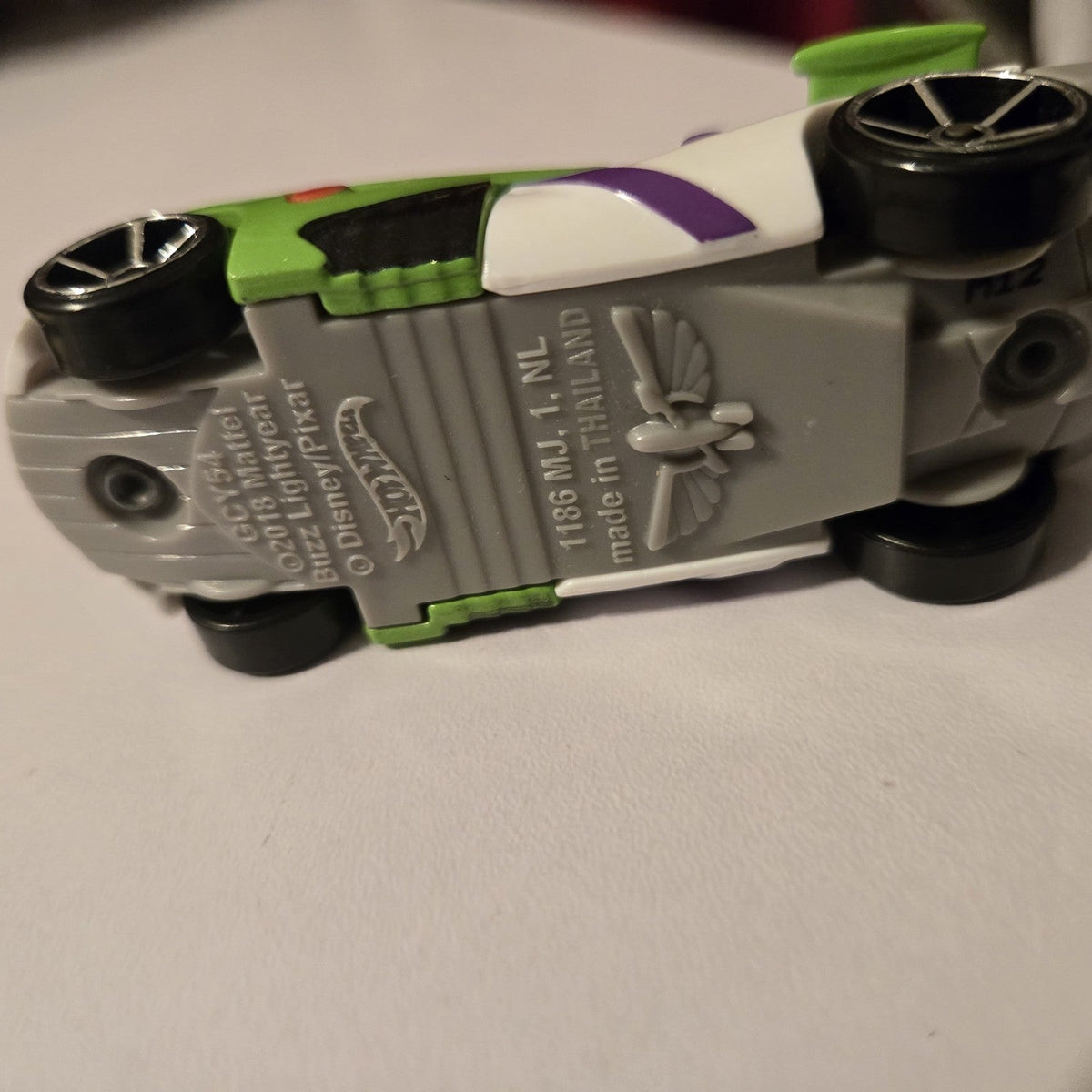Hot Wheels Car Toy Story Buzz Lightyear 2018 - Mattel - Loose - Excellent Cond.