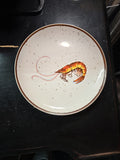 Vintage New Orleans Salad Plates Plate Shrimp Design