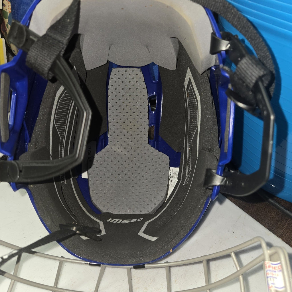 Bauer BHH2100L Large Hockey Helmet w/ Bauer True Vision FM2100 Full Face Cage