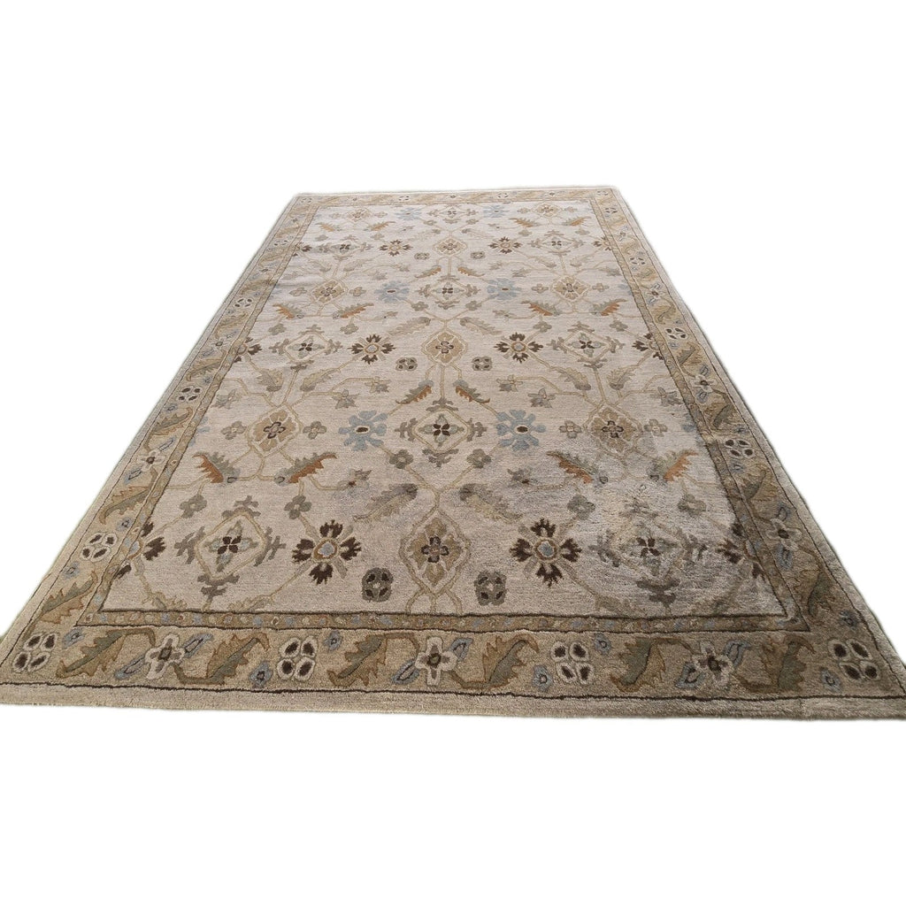 Surya CAE1084 Rectangle Brown and Beige Hand Tufted Area Rug,  8×11 ft