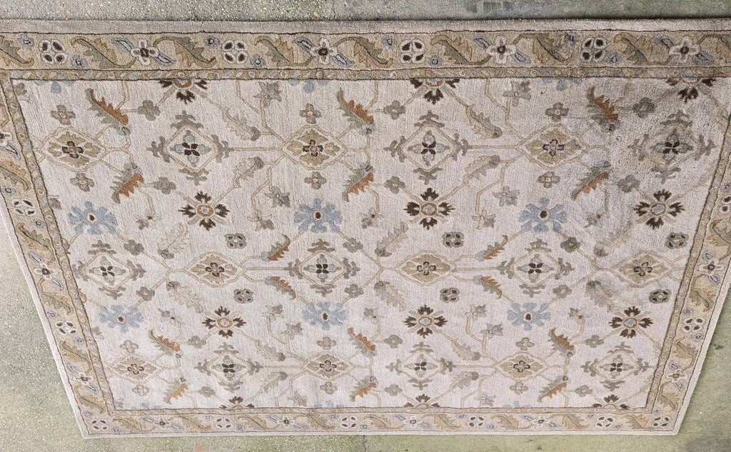 Surya CAE1084 Rectangle Brown and Beige Hand Tufted Area Rug,  8×11 ft